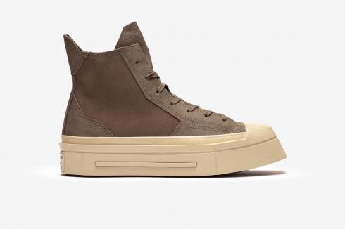 Converse Chuck 70 De Luxe Squared A10420C Miso Egret Taupe Glaze Classic