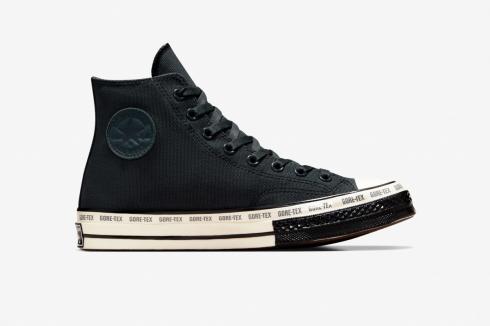 Converse Chuck 70 Gore tex Waterproof A09483C Sharkskin Shadow Woods Black