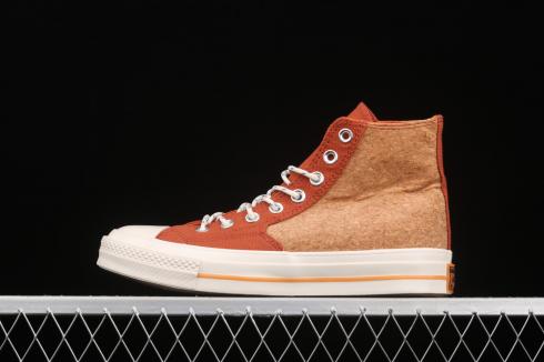 Converse Chuck 70 High Cork Red Dark Egret Gum 170853C
