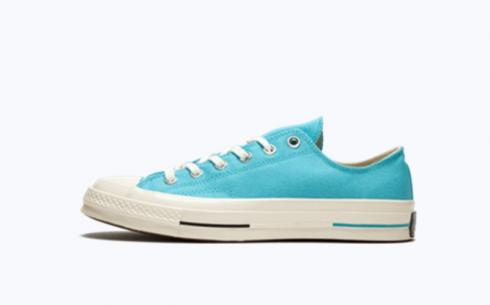 Converse Chuck 70 Ox Bleached Aqua Black Egret Shoes