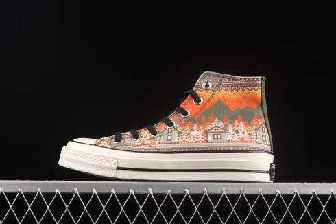 Converse Chuck Taylor All Star 70 Hi Cargo Khaki Egret Black 172134C