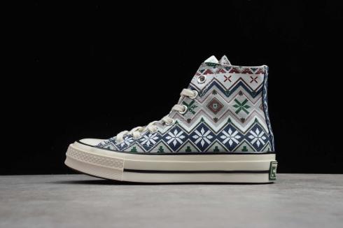 Converse Chuck Taylor All Star 70 High Holiday Sweater Ash Stone 169352C