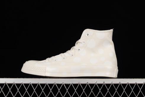 Converse Chuck Taylor All Star 70 High Polka Dots Zapatos Blanco A01183C