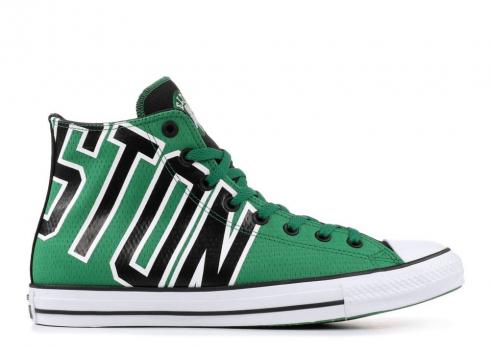 匡威 Chuck Taylor All Star Hi Celtics 黑白綠 159421C