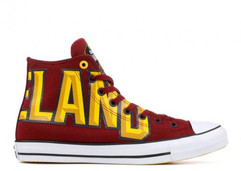 Converse Chuck Taylor All Star Hi Cleveland Cavaliers Navy Yellow Red 159417C
