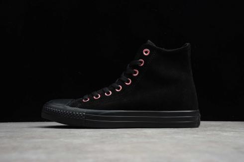 Converse Chuck Taylor All Star High Black Rhubarb 163286C