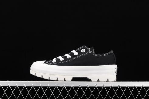 Converse Chuck Taylor All Star Lugged Low Negro Blanco 567681C