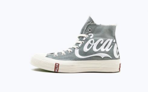 Converse Kith Coca Cola Converse Grey White Red Shoes