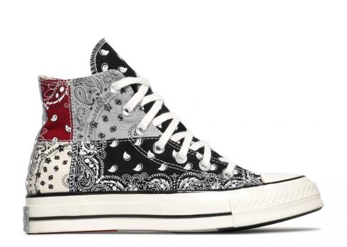 Converse Offspring X Chuck 70 High Paisley Patchwork Egret Kleur Multi Zwart 169880C