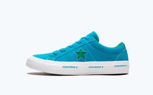 Converse One Star Ox Hawaiian Ocean Jolly Green Shoes