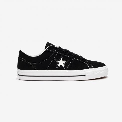 Converse One Star Pro Suede 171327C White Black