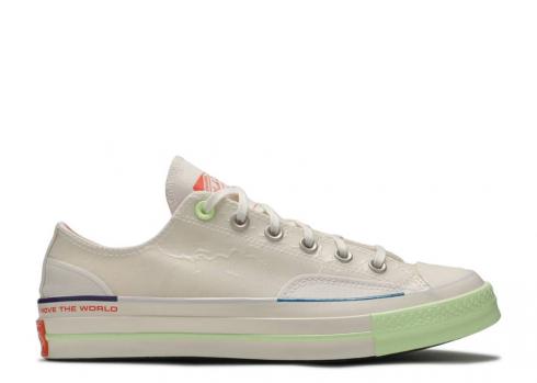 Converse Pigalle X Chuck 70 Low Barely Volt White 165748C