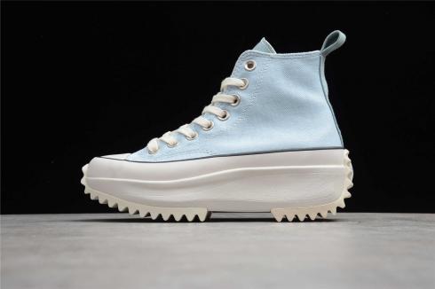 Converse Run Star Hike High Blue Vintage White Black 171894C