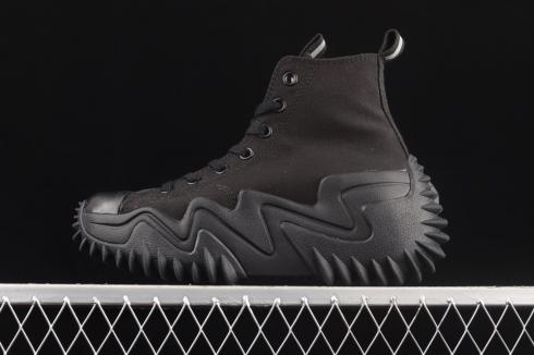 Converse Run Star Motion High Triple Black Core Black Chaussures 172065C