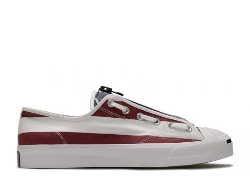 Converse Thesoloist X Jack Purcell Zip Ox Americana Garnet White 164836C