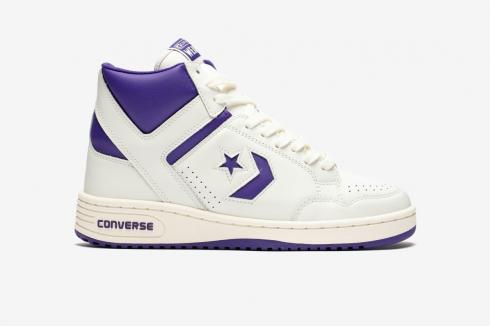 Converse Weapon Hi A11211C Purple Vintage White Court