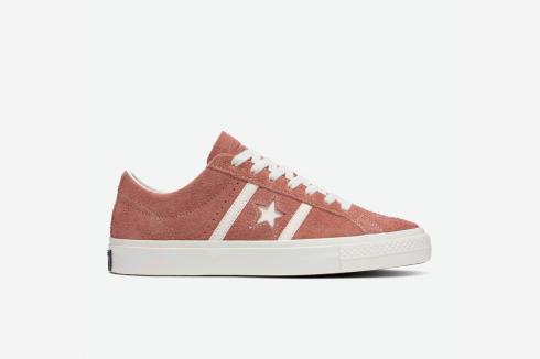 Converse Wmns Cons One Star Academy Pro Vintage Suede A08491C A Egret Black Nutshell In