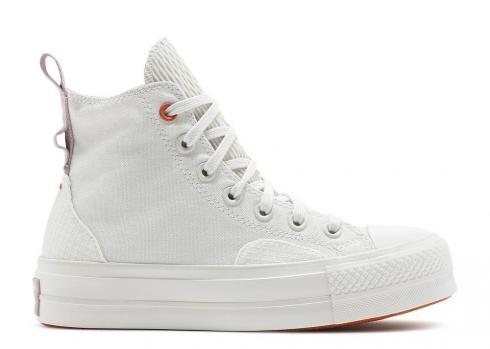 Converse Womens Chuck Taylor All Star Platform High Future Utility Vintage White Egret 572419C