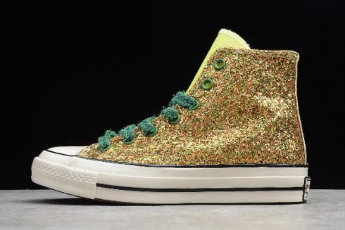 Converse x JW Anderson 2.0 Metallic Gold Silver Egret 164696C