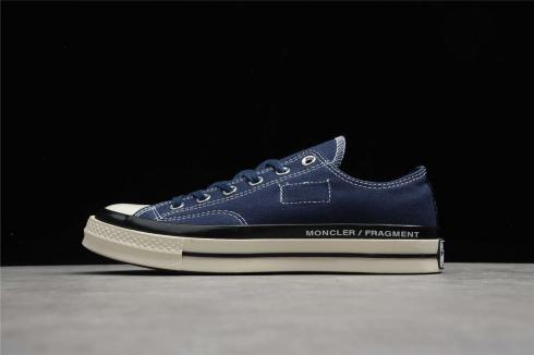 Fragment x Moncler x Converse Chuck Taylor All Star 70 Low Azul 172323C