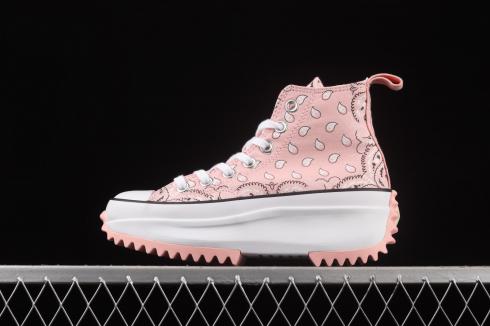 JWAnderson x Converse Run Star Motion Hike Storm Hồng Trắng Đen 171942C