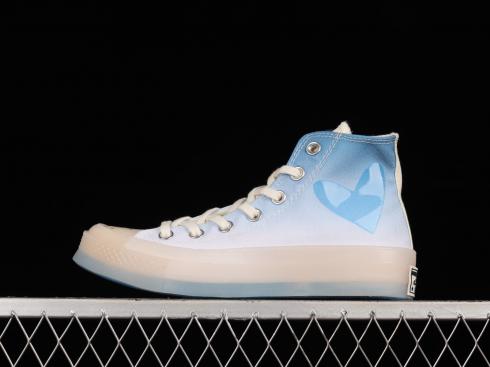 You Are The One x Converse Chuck 70s High Blue Cream White A03747C 。