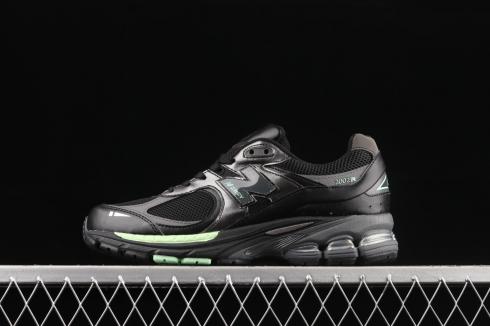 New Balance 2002R Black Metallic Silver Green M2002RLD