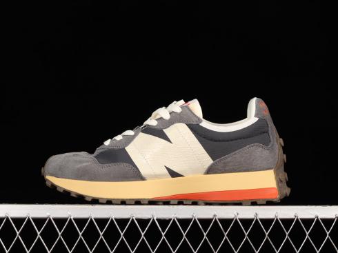 New Balance 327 Gris Marrón Naranja Azul MS327RG