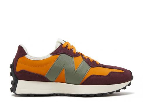 New Balance 327 Madras Naranja Negro MS327LY1