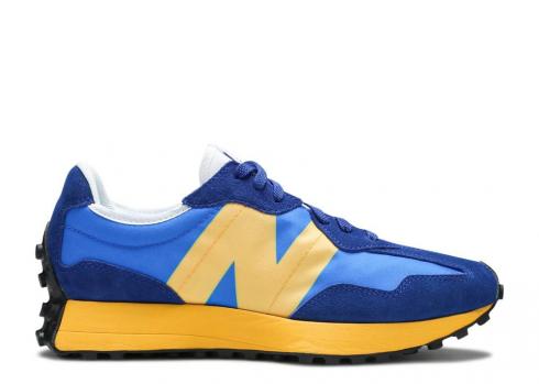 New Balance 327 海洋藍黃色 MS327CLB