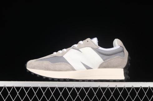 New Balance 327 Team Away Cinza Branco Preto MS327LAB