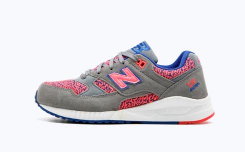 New Balance 530 Grijs Roze Blauw Sportschoenen