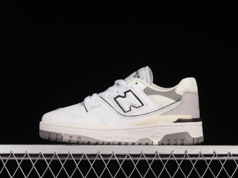 New Balance 550 Salt og Peber Whit Marble Mørkegrå BB550PWA