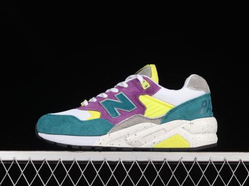 New Balance 580 Palace Pansy Violet Deep Shaded Spruce MT580PC2、靴、スニーカー