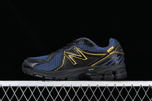 New Balance 860V2 Schwarz Gelb Marineblau L860DM2