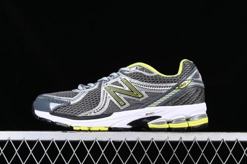 New Balance 860V2 Cinza Verde Branco L860XE