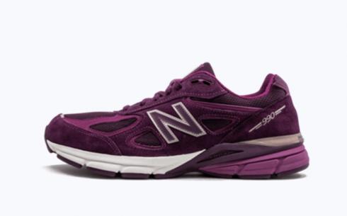 Atletické boty New Balance 990 Dark Mulberry