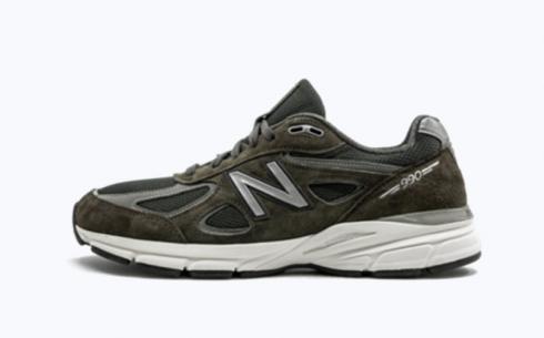 New Balance 990 militaire groene sportschoenen