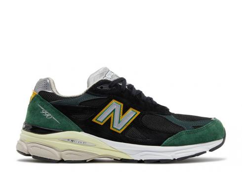 New Balance 990v3 Made In Usa Negro Verde M990CP3