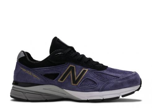 ニューバランス 990v4 Made In USA ワイルドインディゴブラック M990BP4 。