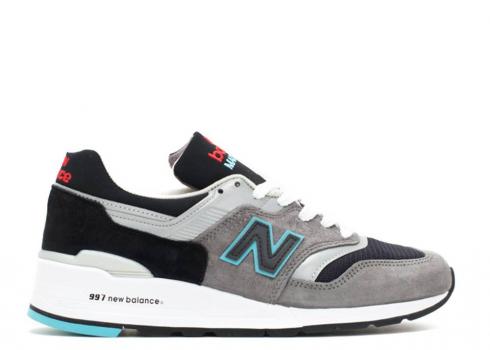 New Balance 997 Rockabilly Teal Grijs Zwart M997CGB