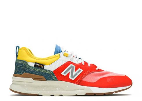 New Balance 997h Neo Flame Azul Amarillo Clásico CMT997HG