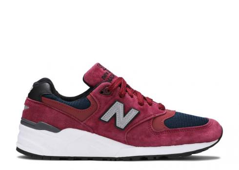 New Balance 999 Made In USA Burgundy Navy White M999JTA