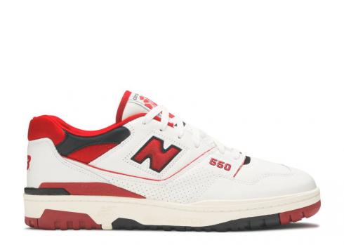 New Balance Aim Leon Dore X 550 Rød Hvid BB550AE1