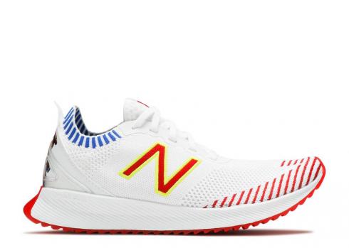 женские кроссовки New Balance Big League Chew X Fuelcell Echo Outta Here Original Blue White Red WFCECBC