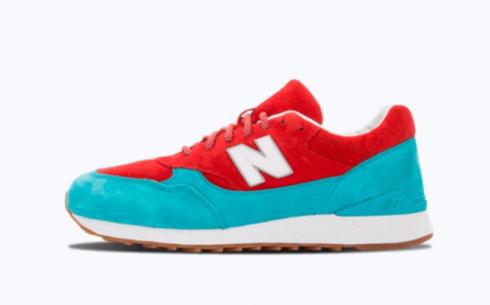 Buty Sportowe New Balance CM496 Teal Czerwone