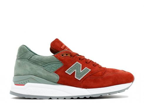 New Balance Concepts X 998 Boston City Rivalry Gris Rouge M998BMG