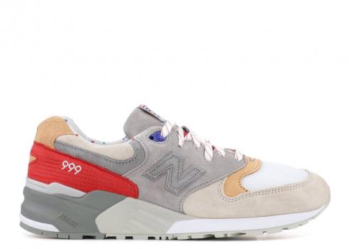 New Balance Concepts X 999 Made In Usa Hyannis Rouge Blanc Gris M999CP2
