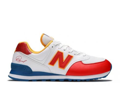 New Balance David Sunflower Seeds X 574 藍色 Munsell 白色 ML574DSF