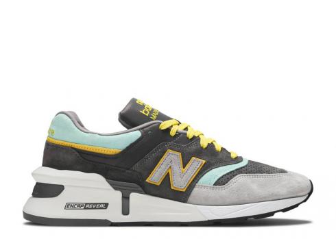 New Balance Dtlr X 997 Sport 美國製造 美杜莎青灰色 黃色 M997SDT